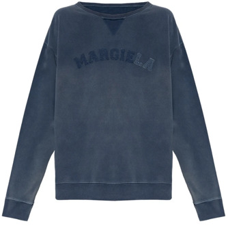 MAISON MARGIELA Oversized sweatshirt Maison Margiela , Blue , Heren - Xl,L,M,S,Xs