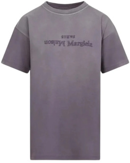 MAISON MARGIELA Paarse T-shirts Polos voor vrouwen Maison Margiela , Purple , Dames - M,S,Xs