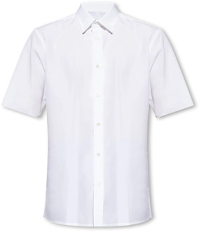 MAISON MARGIELA Short Sleeve Shirts Maison Margiela , White , Heren - Xl,L,M,2Xs
