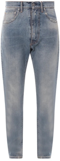 MAISON MARGIELA Slim-fit Blauwe Jeans, Italiaans Vakmanschap Maison Margiela , Blue , Heren - W26,W32,W29,W30,W27,W31
