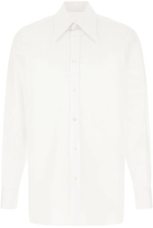 MAISON MARGIELA Stijlvolle Overhemden Collectie Maison Margiela , White , Heren - Xl,L,M