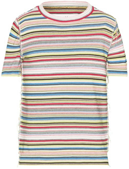 MAISON MARGIELA T-Shirts Maison Margiela , Multicolor , Heren - L,M,S