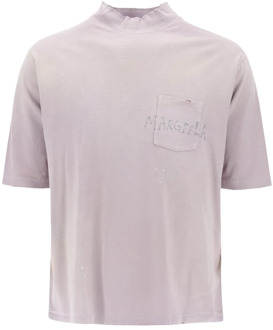 MAISON MARGIELA T-Shirts Maison Margiela , Purple , Heren - L,S