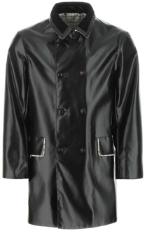 MAISON MARGIELA Trch Coats Giubbino - Blijf warm en stijlvol deze winter Maison Margiela , Black , Heren - Xl,L