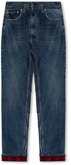 MAISON MARGIELA Versleten jeans Maison Margiela , Blue , Heren - W30,W31,W32,W33