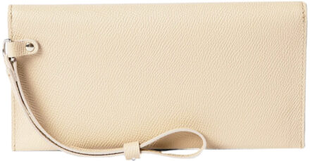 MAISON MARGIELA Vier Stiksels Logo Portemonnee Ivoor - One Size