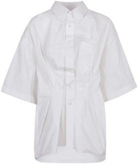 MAISON MARGIELA Witte shirts voor vrouwen Maison Margiela , White , Dames - 2XS