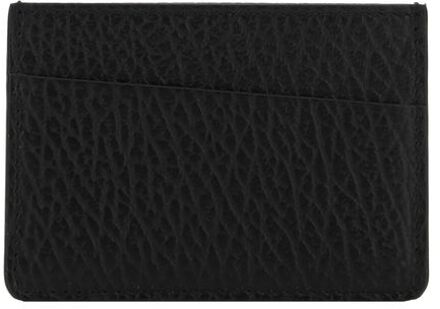 MAISON MARGIELA Zwarte Kalfsleren Bos Taurus Portemonnee - One Size