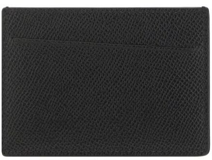 MAISON MARGIELA Zwarte Kalfsleren Bos Taurus Portemonnee