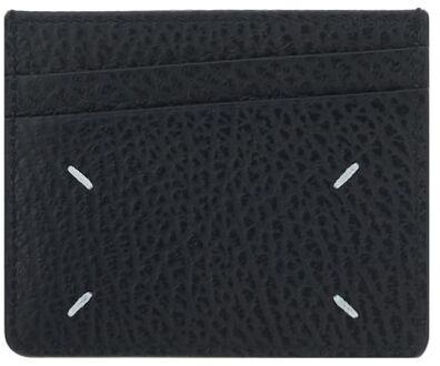 MAISON MARGIELA Zwarte Kalfsleren Bos Taurus Portemonnee