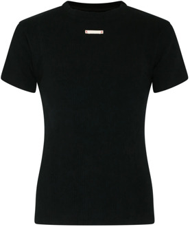 MAISON MARGIELA Zwarte T-shirts en Polos van Maison Margiela Maison Margiela , Black , Dames - XS