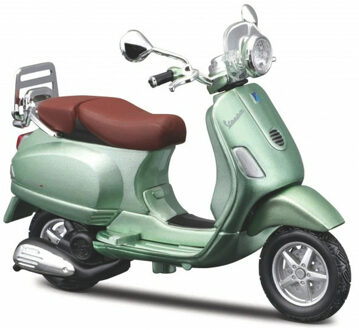 Maisto Model scooter/speelgoed scooter Vespa LXV - groen - schaal 1:18/10 x 4 x 5 cm