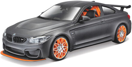 Maisto Modelauto BMW M4 GTS - grijs - schaal 1:24 - schaalmodel auto - speelgoedauto