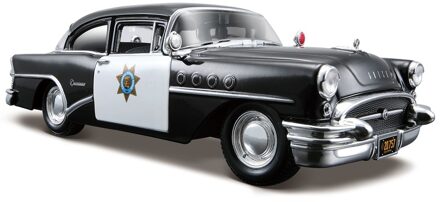 Maisto Modelauto Buick Century - politieauto - 1955 - schaal 1:24 - schaalmodel auto