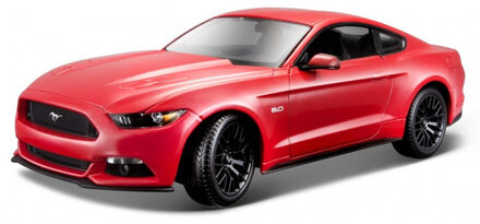 Maisto Modelauto Ford Mustang GT 2015 rood schaal 1:18/26 x 10 x 7 cm