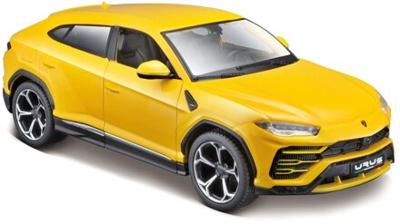 Maisto Modelauto Lamborghini - Urus - geel - 15 cm - schaal 1:24 - speelgoedauto