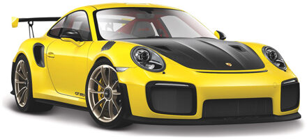 Maisto Modelauto Porsche 911 GT2 RS Special Edition geel/zwart 1:24