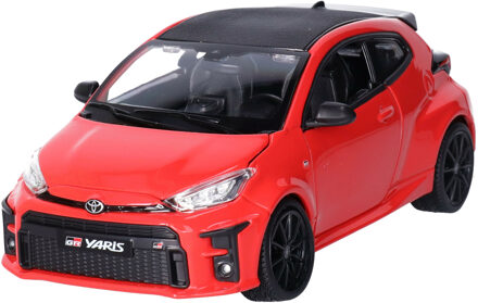 Maisto modelauto Toyota Yaris - rood - schaal 1:24 - Speelgoed auto's