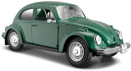 Maisto Modelauto Volkswagen Kever - groen - schaal 1:24 - speelgoed auto - schaalmodel