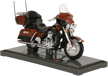 Maisto Modelmotor/speelgoedmotor Harley-Davidson Electra Glide Ultra Limited 2013 schaal 1:18/14 x 4 x 6 cm - Speelgoed motors