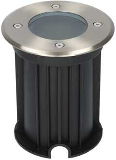 Maisy dimbare LED Grondspot rond RVS excl. lichtbron IP67 straal waterdicht 3 jaar garantie