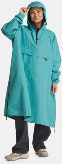 Maium Poncho Dames Blauw - M