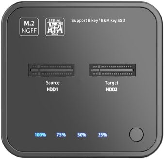 Maiwo K3016 M.2 Solid State Drive Duplicator Sata Protocol Kopie Dock Offline Kopie Online Lezen/Schrijven Hard Drive Voor computer