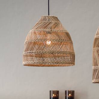 Maja hanglamp rotan, Ø36cm kabel 2,5m licht hout