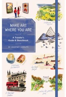 Make Art Where You Are (Guided Sketchbook)