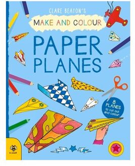 Make & Colour Paper Planes - Make & Colour - Clare Beaton