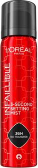 Make-Up Fixing Spray L'Oréal Paris Infaillible 3-Second Setting Mist 75 ml
