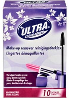 Make-up reinigingsdoekjes 10 stuks