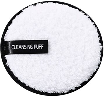 Make Up Remover Bevordert Gezonde Huid Microfiber Doek Pads Remover Handdoek Gezicht Reiniging Make-Up Lui Reiniging Poederdons wit