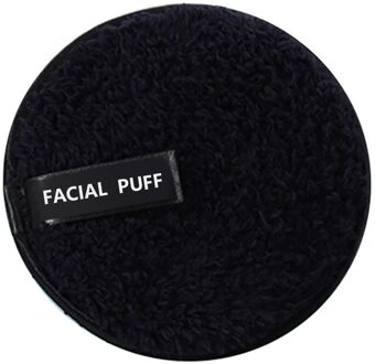 Make Up Remover Bevordert Gezonde Huid Microfiber Doek Pads Remover Handdoek Gezicht Reiniging Make-Up Lui Reiniging Poederdons zwart