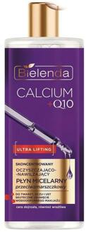 Make-up Remover Bielenda Calcium + Q10 Concentrated Cleansing And Moisturizing Micellar Liquid Anti-Wrinkle 500 ml