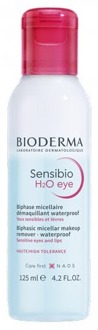 Make-up Remover Bioderma Sensibio H2O Eye Micellar Makeup Remover 125 ml