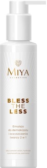 Make-up Remover MIYA Cosmetics Bless The Less Makeup Remover & Cleansing Emulsion 2-in-1 150 ml
