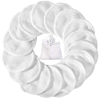 Make-Up Remover Pads Herbruikbare Katoenen Pads Make Up Facial Remover Bamboevezel Gezichtsverzorging Verpleging Pads Huid Reinigen Fd