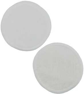 Make-Up Remover Pads Herbruikbare Katoenen Pads Make Up Facial Remover Bamboevezel Gezichtsverzorging Verpleging Pads Huid Reinigen wit