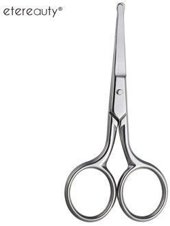 Make-Up Schaar Wenkbrauw Wimpers Neus Haar Schaar Ronde Trimmen Pincet Roestvrij Staal Kleine Clipper Wenkbrauw Trimeer A4