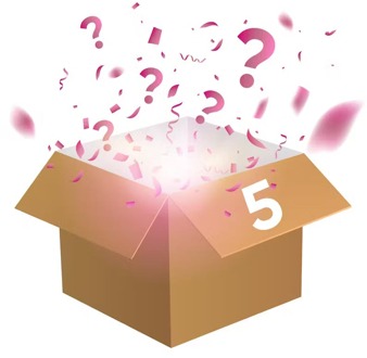 Make-Up Set Luxplus Mystery Buy 5: Makeup 10 st