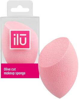 Make-Up Spons ilū Olive Cut Makeup Sponge Pink 1 st