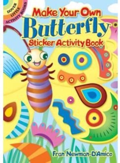 Make Your Own Butterfly Sticker Activity Book - Little Activity Books - Fran Newman-D'Amico