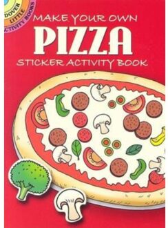 Make Your Own Pizza Sticker Activity Book - Little Activity Books - Fran Newman-D'Amico