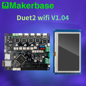 Makerbase 32 bit Cloned duet 2 wifi V1.04 Control Board Duex5 V0.9a with 4.3 or 7.0 Pandue touch screen for 3d printer parts
