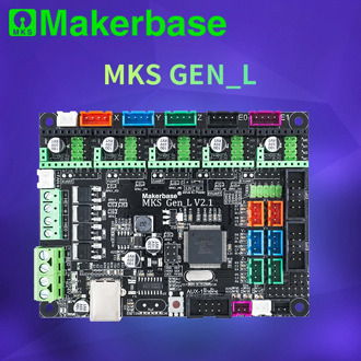 Makerbase 3D printer board MKS Gen L controller compatible with Ramps1.4/Mega2560 R3 support A4988/TMC2208/2209TMC2100 drivers