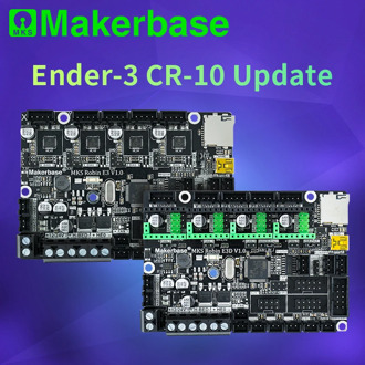 Makerbase MKS Robin E3 E3D 32Bit Control Board 3D Printer parts with tmc2209 Uart mode driver For Creality Ender 3 CR-10