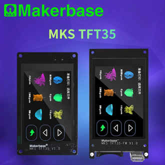 Makerbase MKS TFT35 V1.0 touch screen smart display controller 3d printer parts 3.5 inch wifi wireless Control preview Gcode