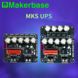 Makerbase MKS UPS 12v 24v module 3D Printer parts power outage detection and lift Z axis when power off to protect the model