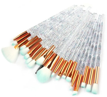 Makeup Brushes Powder Concealers Eye Shadows Makeup Beauty Silk And Soft Tool Makeup Dense Shaped Flash Drill Eye Set Brush